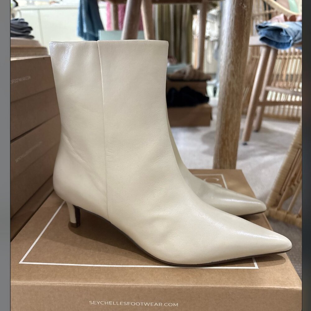 Game Changer Bootie in Ivory